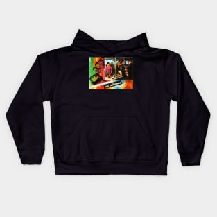 Mexican Cinema Icons Lobby Card Kids Hoodie